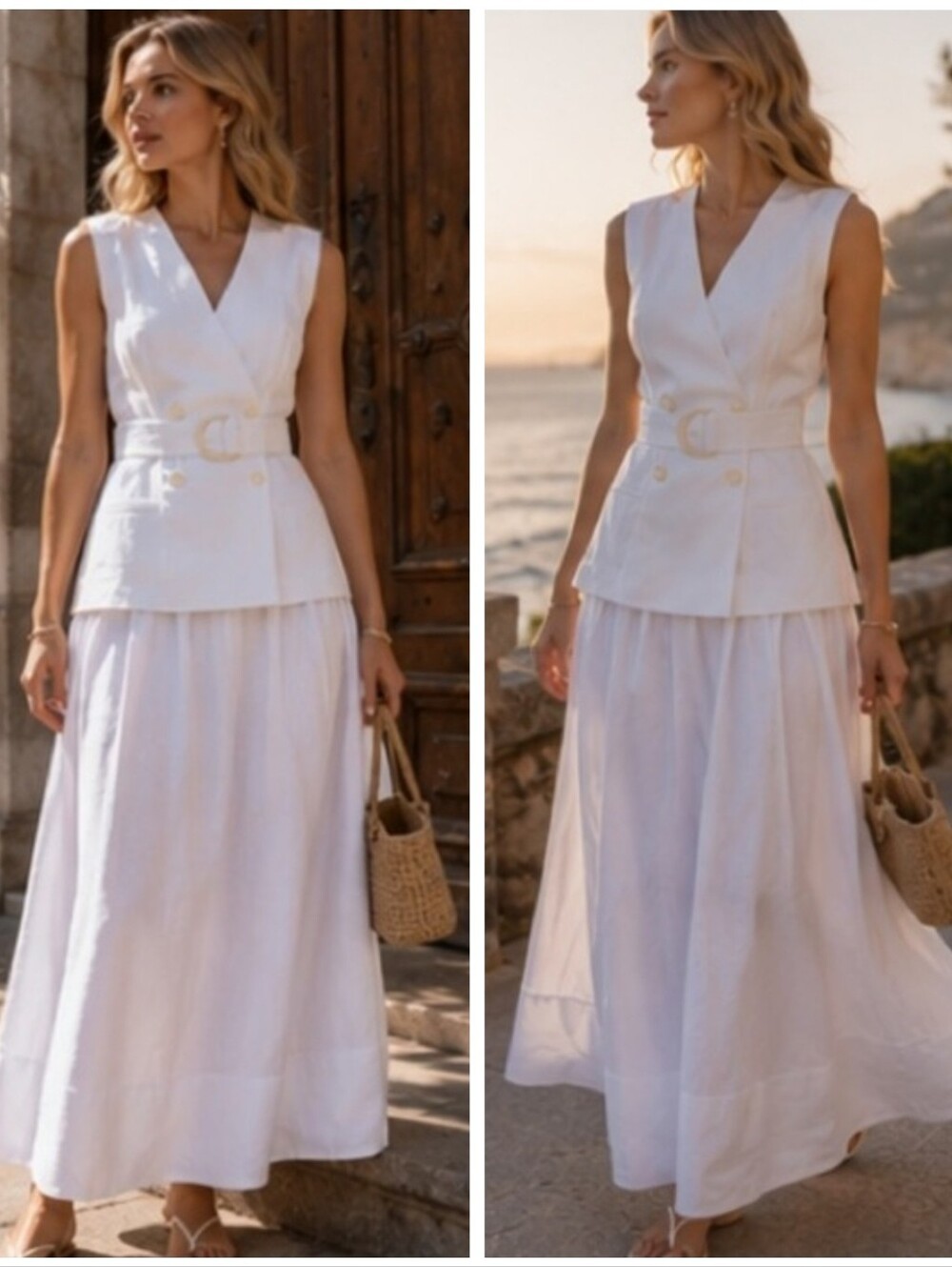 🔥Last 1🔥MANGO Combination Dress